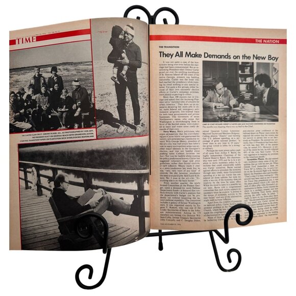 Vtg Time Magazine 11/22/76 Cover: TVs Super Women- Featuring Jimmy Carter - Rare - Picture 3 of 7